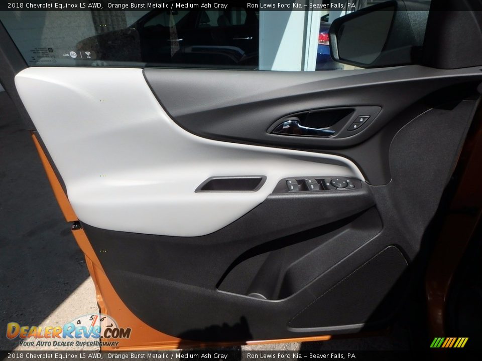 2018 Chevrolet Equinox LS AWD Orange Burst Metallic / Medium Ash Gray Photo #14