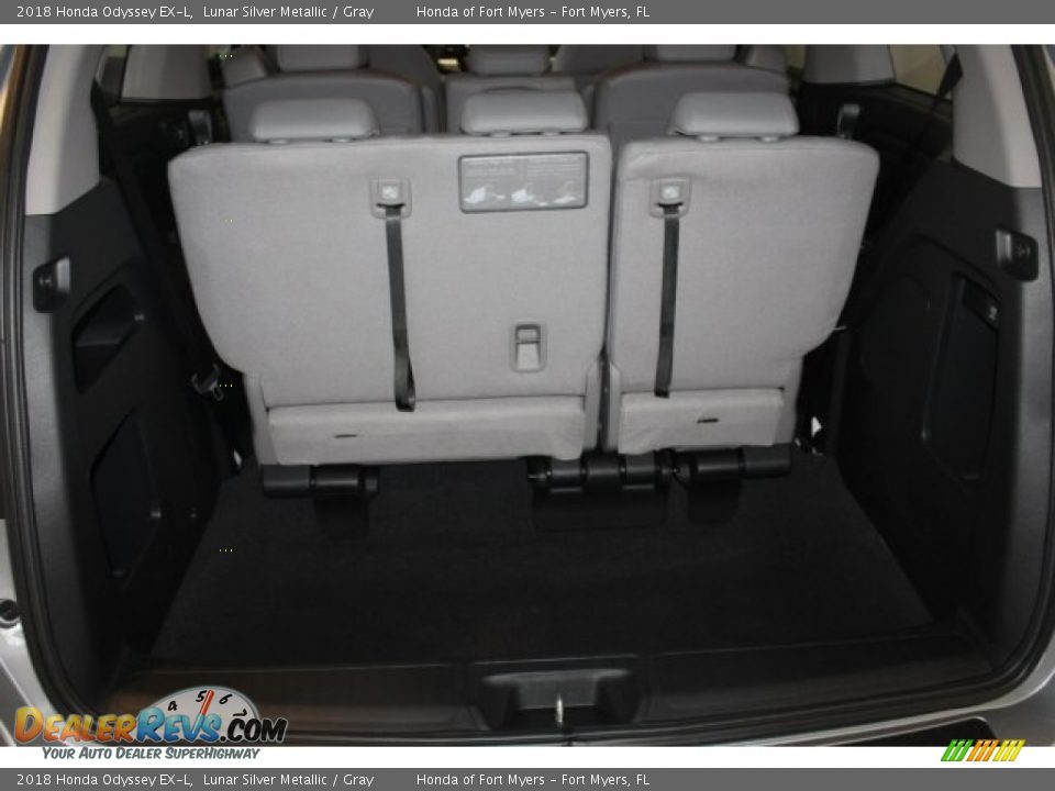 2018 Honda Odyssey EX-L Lunar Silver Metallic / Gray Photo #25