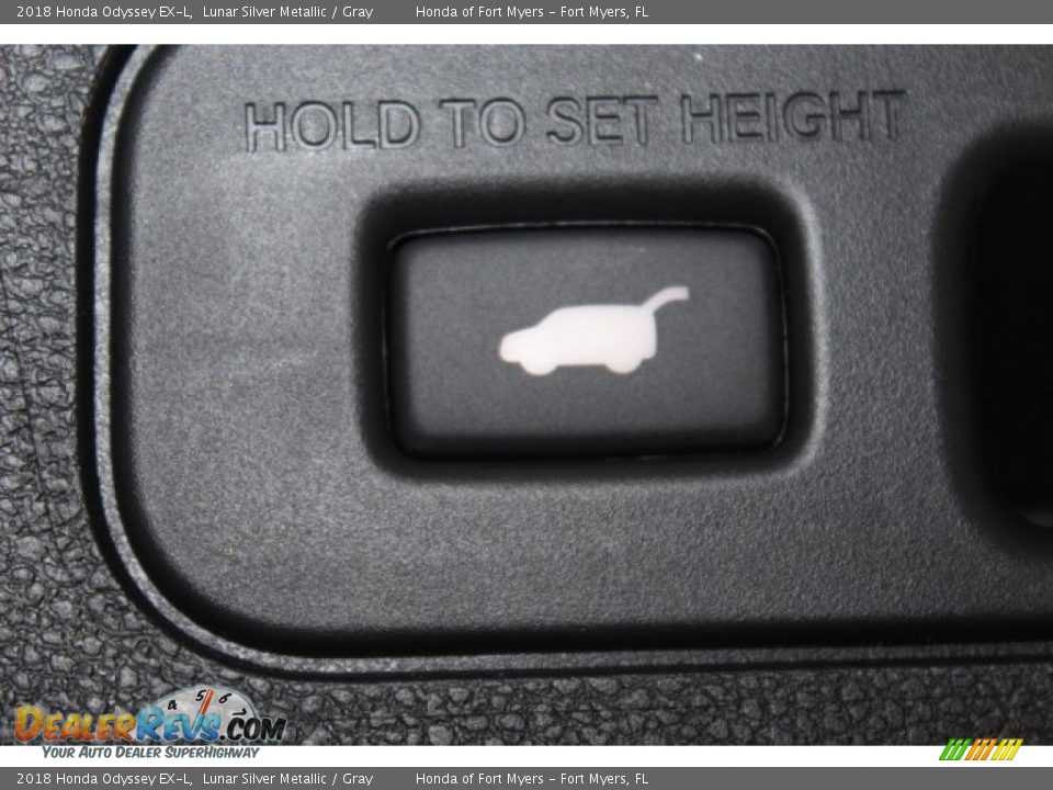 2018 Honda Odyssey EX-L Lunar Silver Metallic / Gray Photo #26