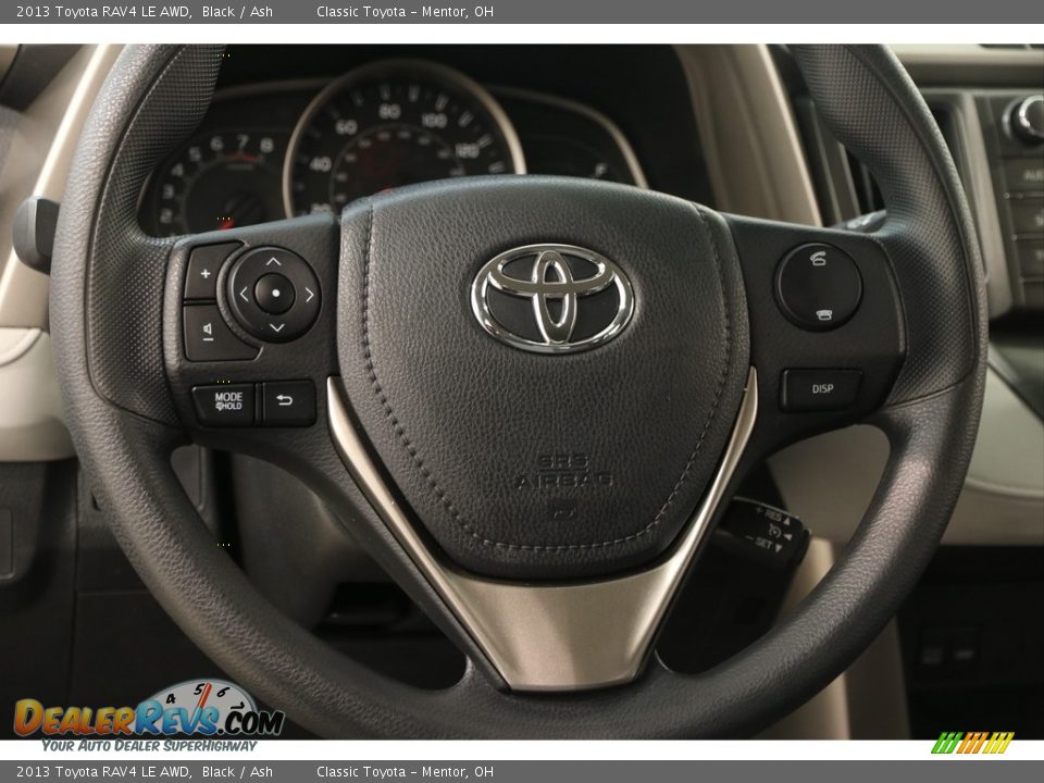 2013 Toyota RAV4 LE AWD Black / Ash Photo #6