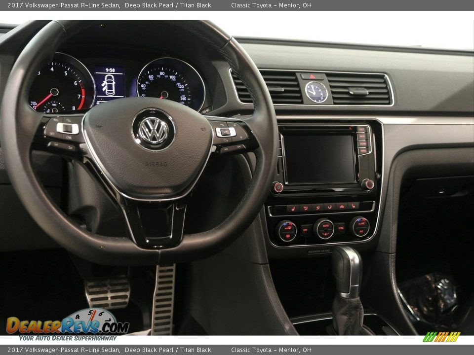 Dashboard of 2017 Volkswagen Passat R-Line Sedan Photo #7