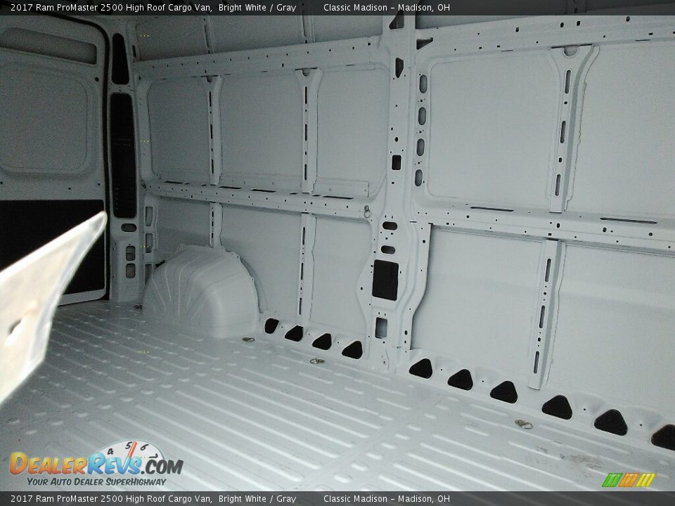 2017 Ram ProMaster 2500 High Roof Cargo Van Bright White / Gray Photo #10