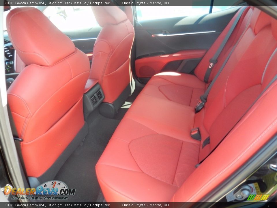 Rear Seat of 2018 Toyota Camry XSE Photo #5