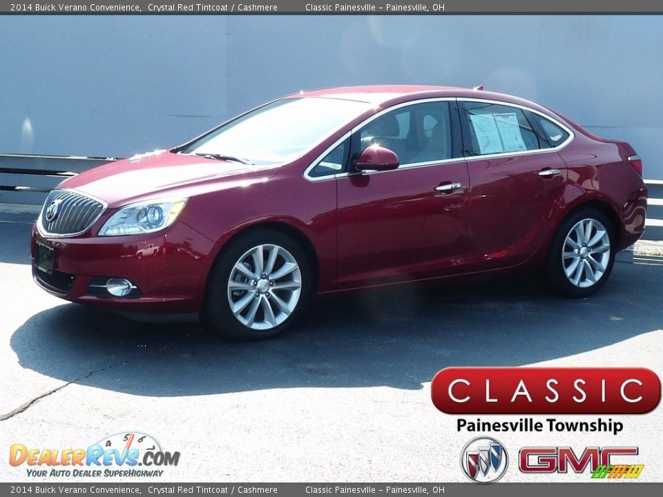 2014 Buick Verano Convenience Crystal Red Tintcoat / Cashmere Photo #1