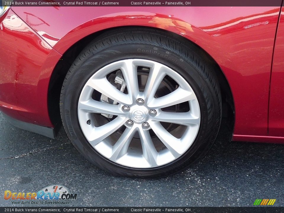 2014 Buick Verano Convenience Crystal Red Tintcoat / Cashmere Photo #5