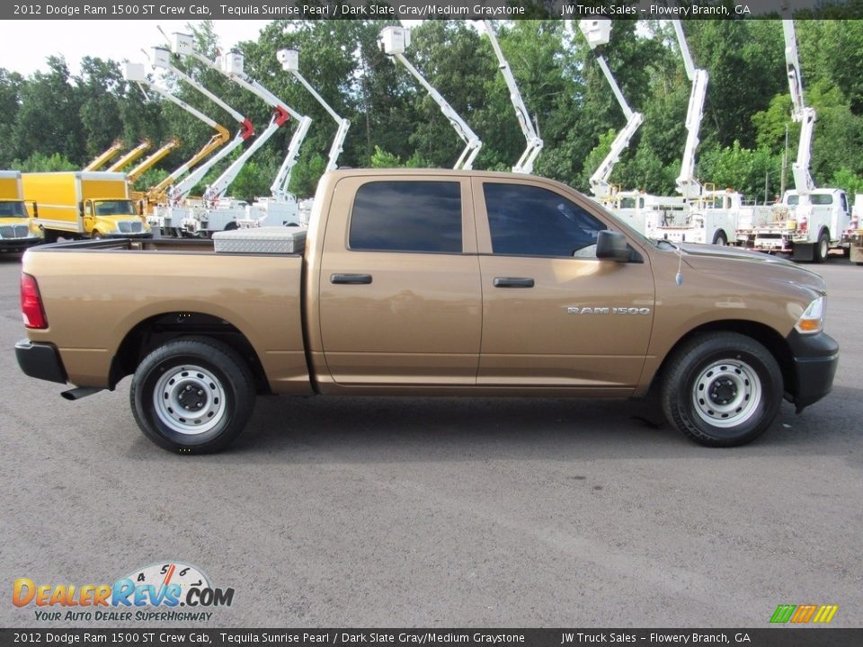 2012 Dodge Ram 1500 ST Crew Cab Tequila Sunrise Pearl / Dark Slate Gray/Medium Graystone Photo #5
