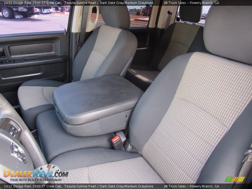 2012 Dodge Ram 1500 ST Crew Cab Tequila Sunrise Pearl / Dark Slate Gray/Medium Graystone Photo #11
