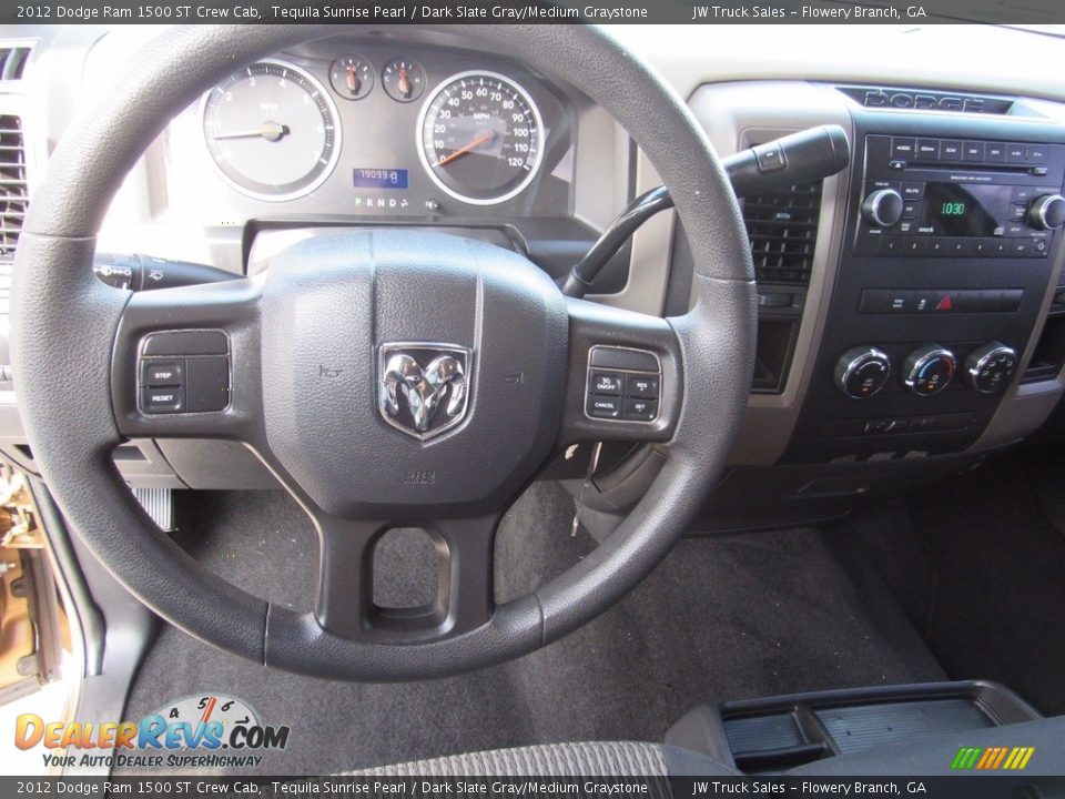 2012 Dodge Ram 1500 ST Crew Cab Tequila Sunrise Pearl / Dark Slate Gray/Medium Graystone Photo #14