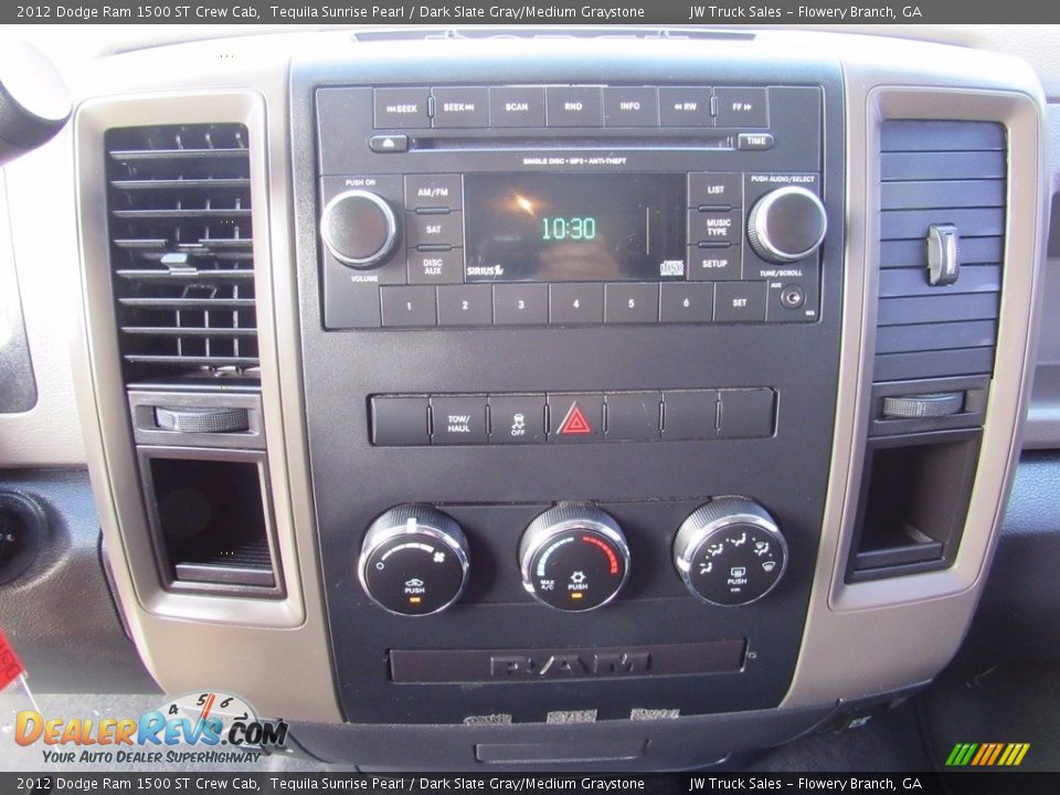 2012 Dodge Ram 1500 ST Crew Cab Tequila Sunrise Pearl / Dark Slate Gray/Medium Graystone Photo #15