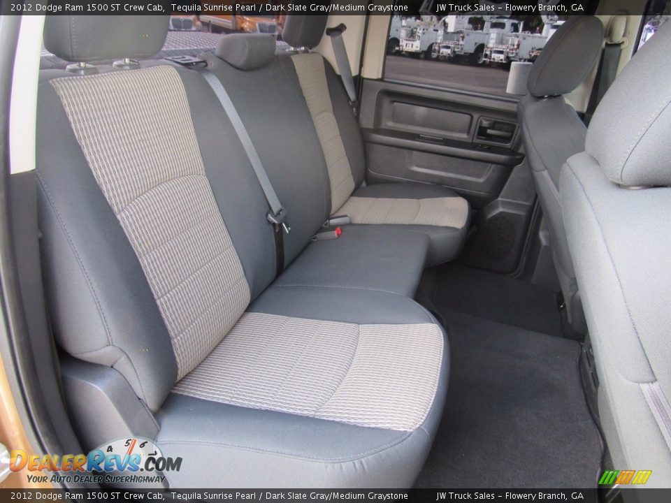 2012 Dodge Ram 1500 ST Crew Cab Tequila Sunrise Pearl / Dark Slate Gray/Medium Graystone Photo #21