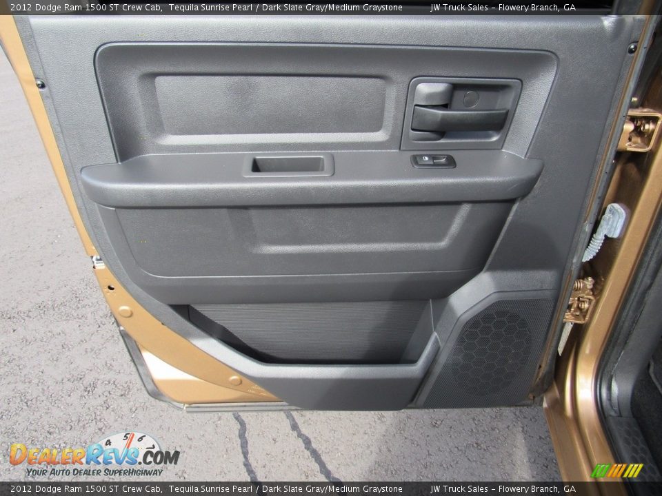 2012 Dodge Ram 1500 ST Crew Cab Tequila Sunrise Pearl / Dark Slate Gray/Medium Graystone Photo #22