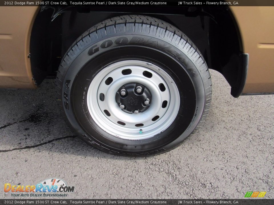 2012 Dodge Ram 1500 ST Crew Cab Tequila Sunrise Pearl / Dark Slate Gray/Medium Graystone Photo #25