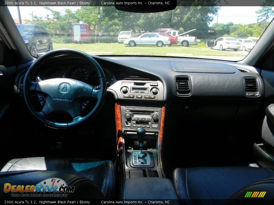 2000 Acura TL 3.2 Nighthawk Black Pearl / Ebony Photo #12