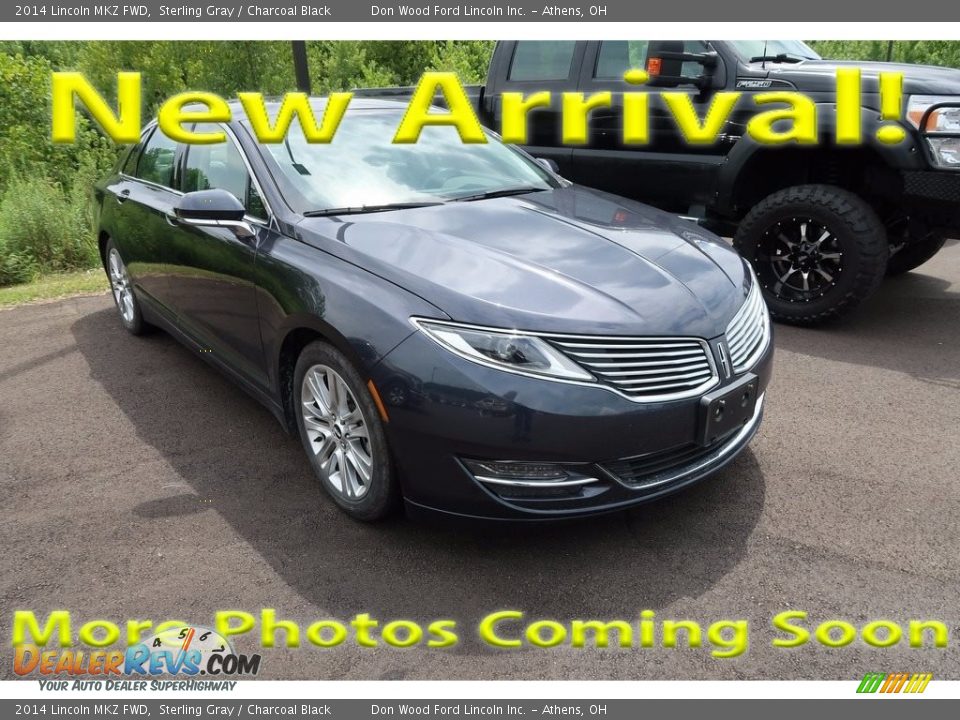2014 Lincoln MKZ FWD Sterling Gray / Charcoal Black Photo #1