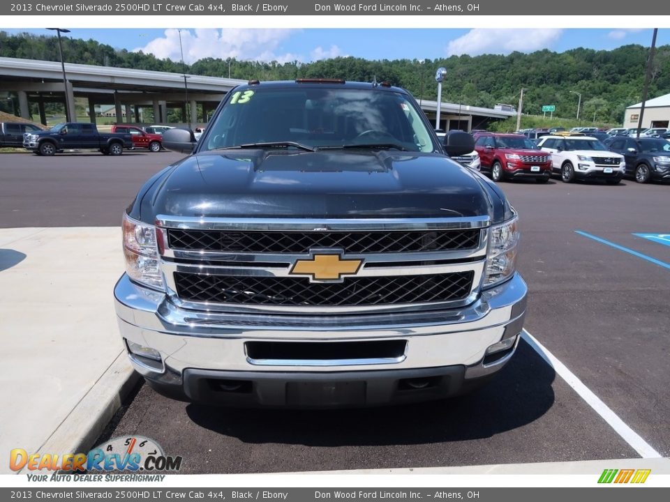 2013 Chevrolet Silverado 2500HD LT Crew Cab 4x4 Black / Ebony Photo #2