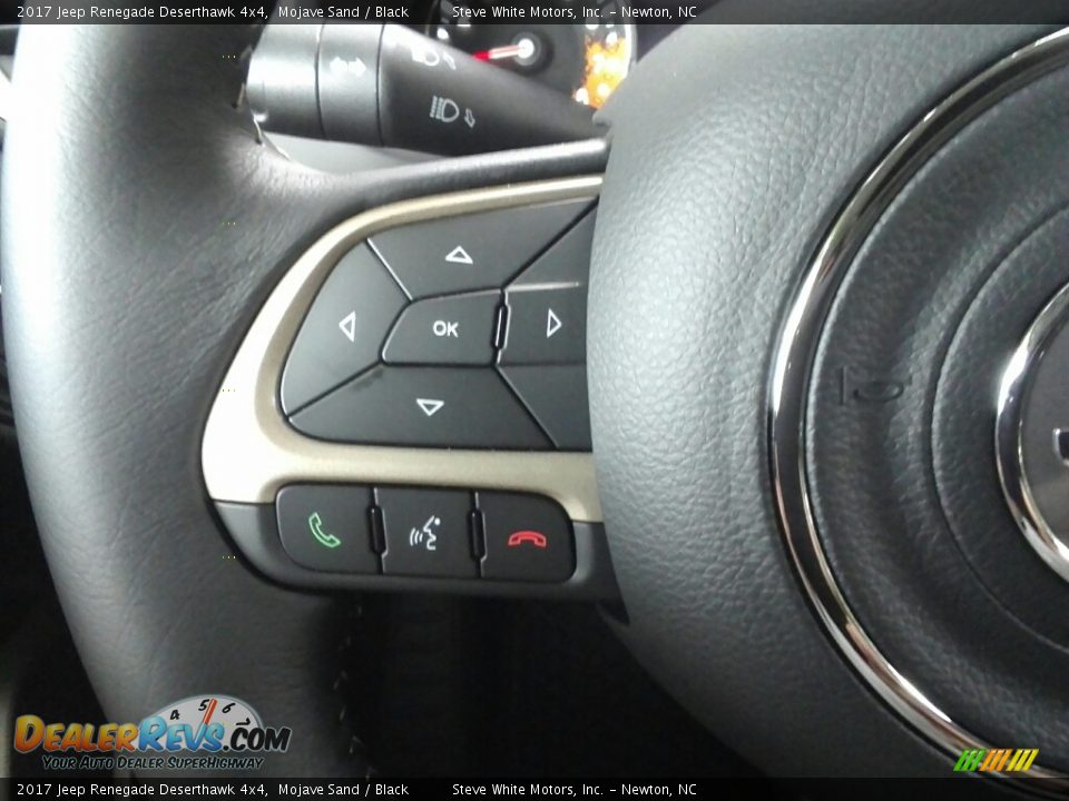 2017 Jeep Renegade Deserthawk 4x4 Mojave Sand / Black Photo #17