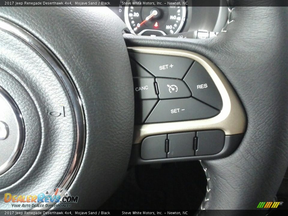 2017 Jeep Renegade Deserthawk 4x4 Mojave Sand / Black Photo #18