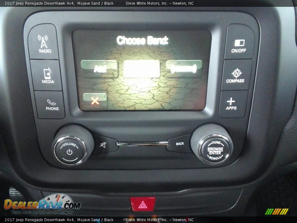 2017 Jeep Renegade Deserthawk 4x4 Mojave Sand / Black Photo #21