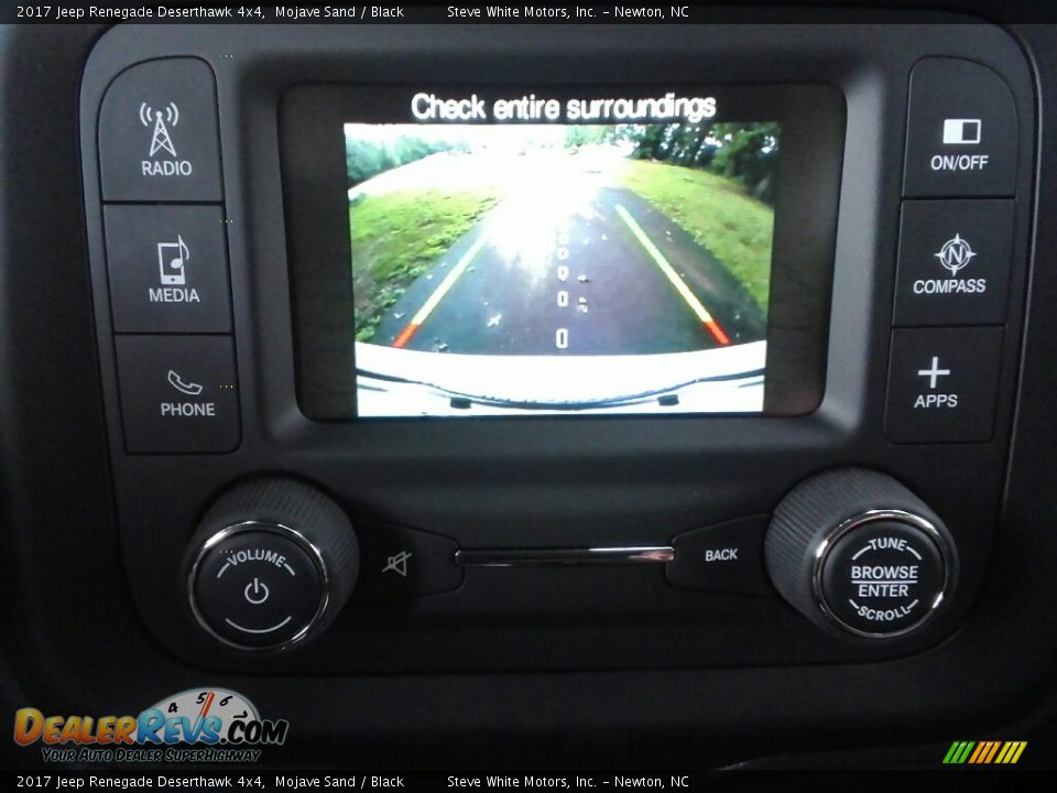 2017 Jeep Renegade Deserthawk 4x4 Mojave Sand / Black Photo #22