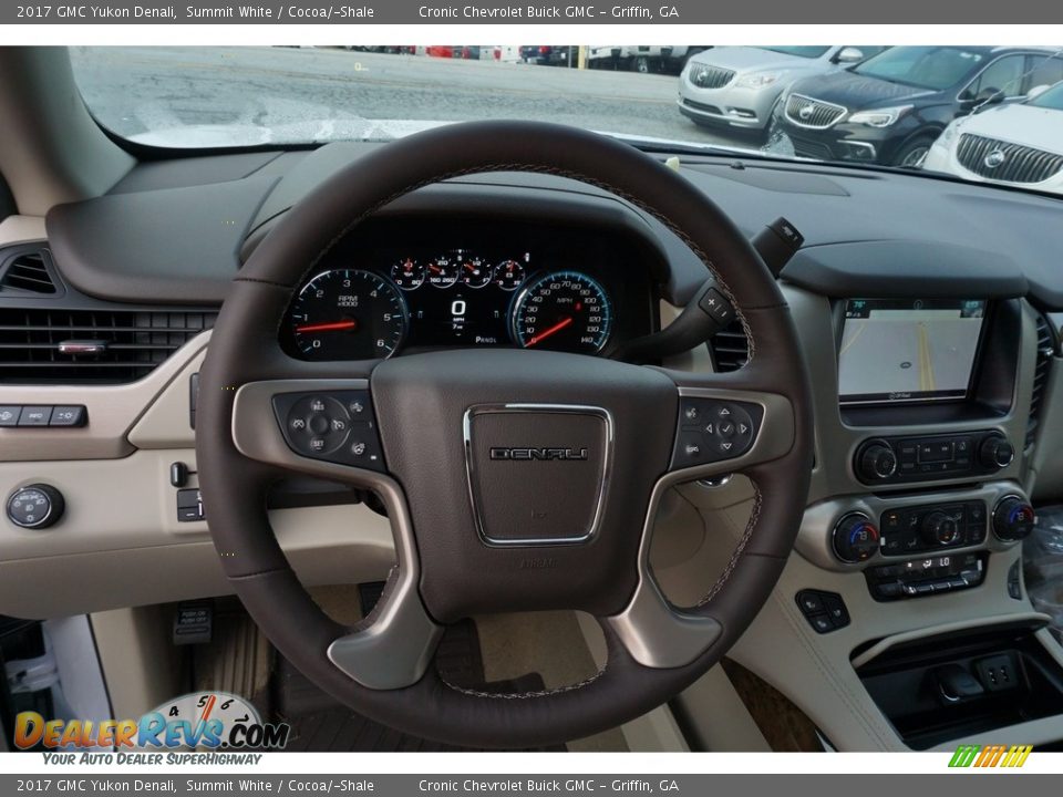 2017 GMC Yukon Denali Steering Wheel Photo #10