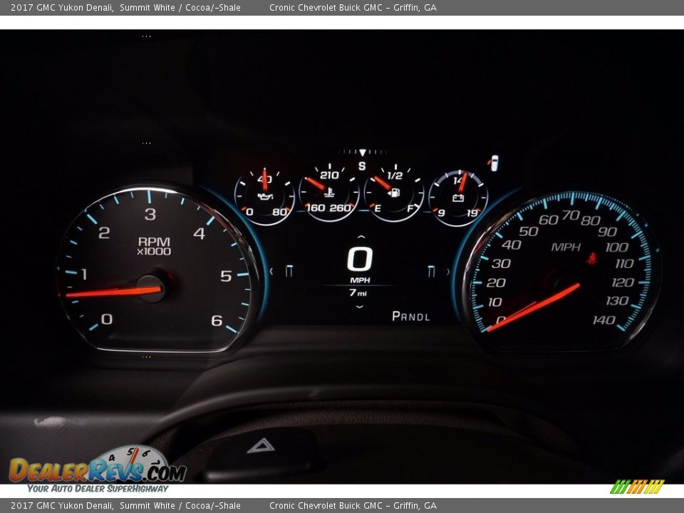 2017 GMC Yukon Denali Gauges Photo #14