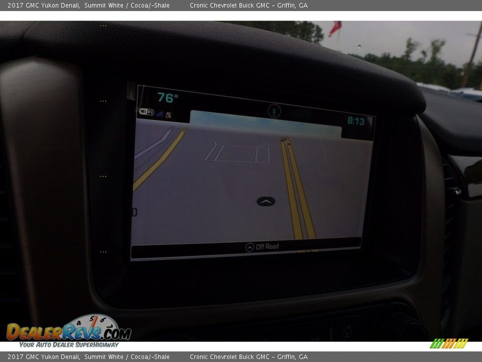 2017 GMC Yukon Denali Summit White / Cocoa/­Shale Photo #15