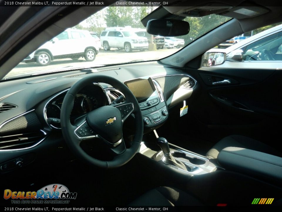2018 Chevrolet Malibu LT Pepperdust Metallic / Jet Black Photo #7