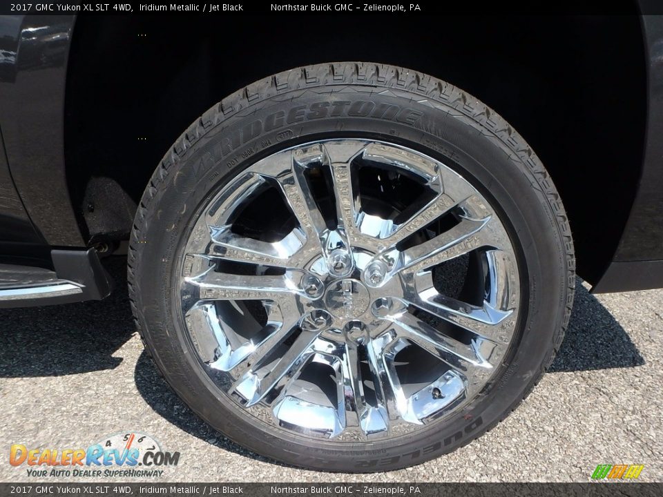 2017 GMC Yukon XL SLT 4WD Iridium Metallic / Jet Black Photo #9