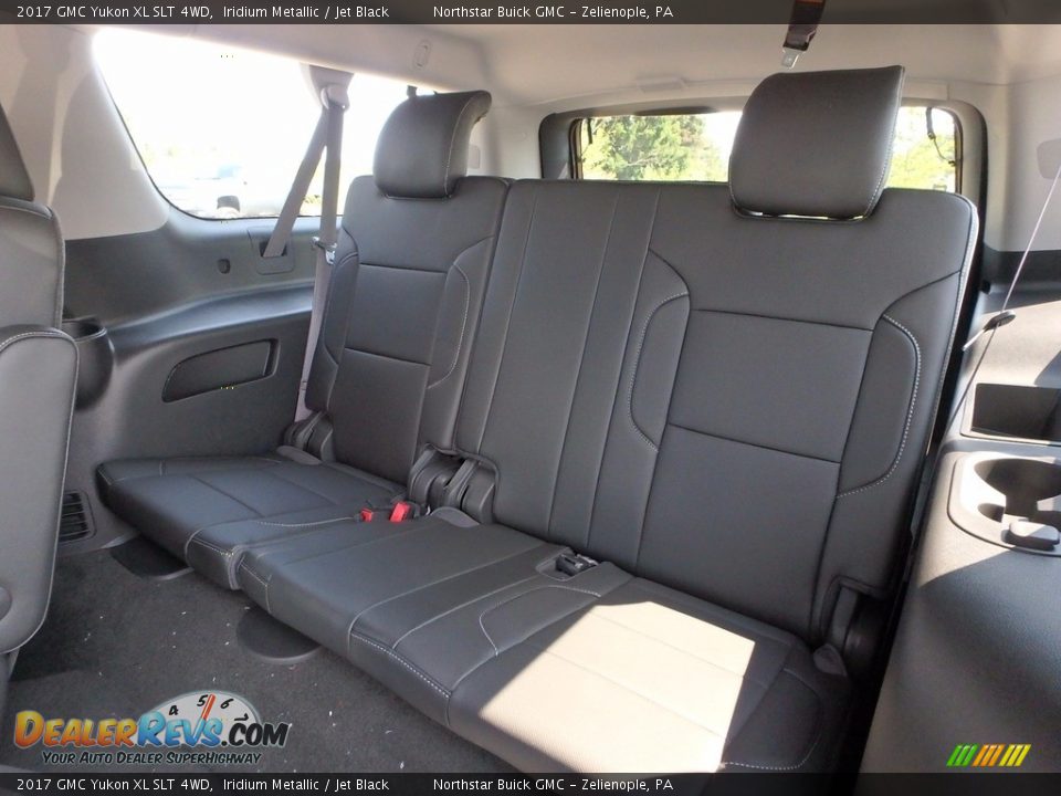 Rear Seat of 2017 GMC Yukon XL SLT 4WD Photo #12