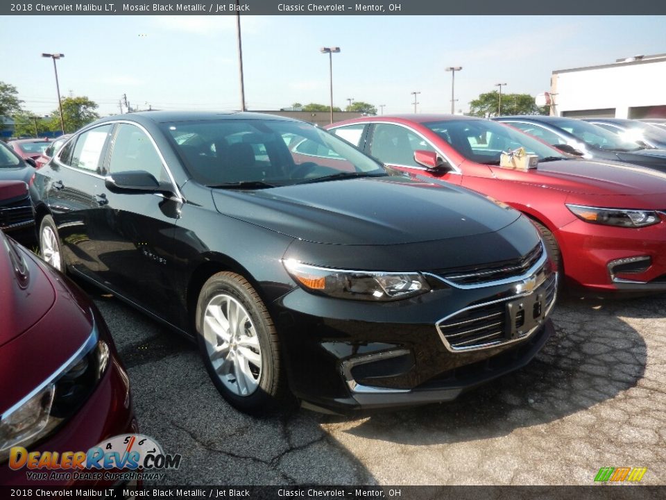 2018 Chevrolet Malibu LT Mosaic Black Metallic / Jet Black Photo #3
