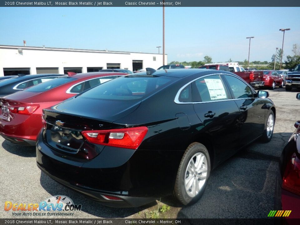 2018 Chevrolet Malibu LT Mosaic Black Metallic / Jet Black Photo #5