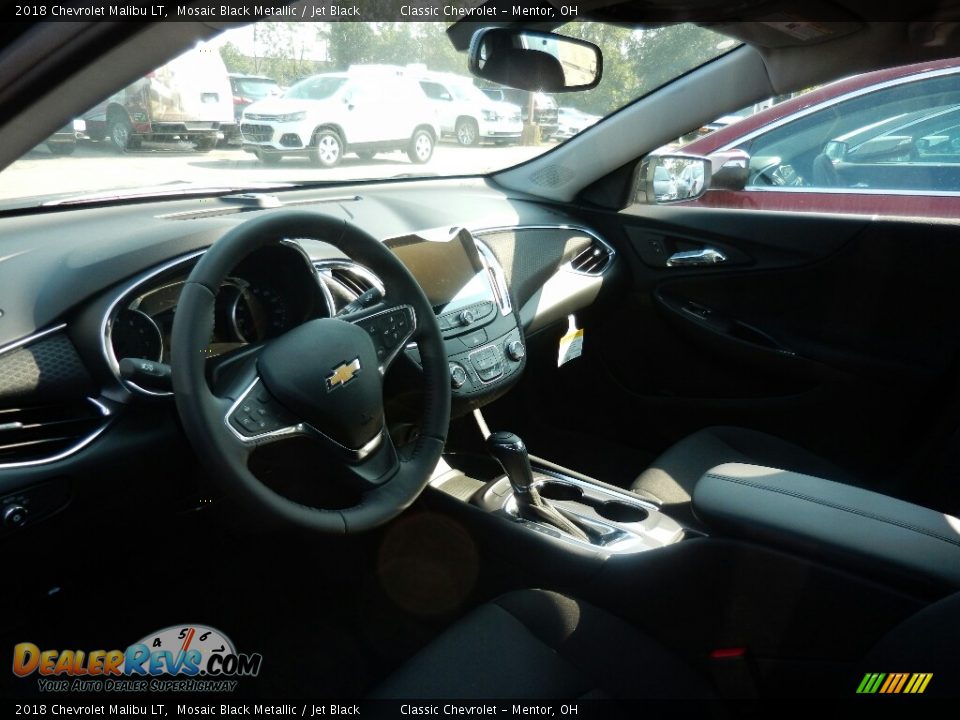 2018 Chevrolet Malibu LT Mosaic Black Metallic / Jet Black Photo #7