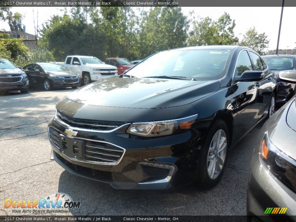 2017 Chevrolet Malibu LT Mosaic Black Metallic / Jet Black Photo #1