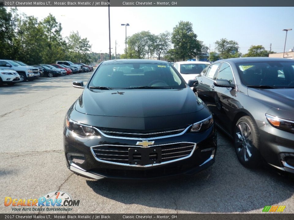 2017 Chevrolet Malibu LT Mosaic Black Metallic / Jet Black Photo #2