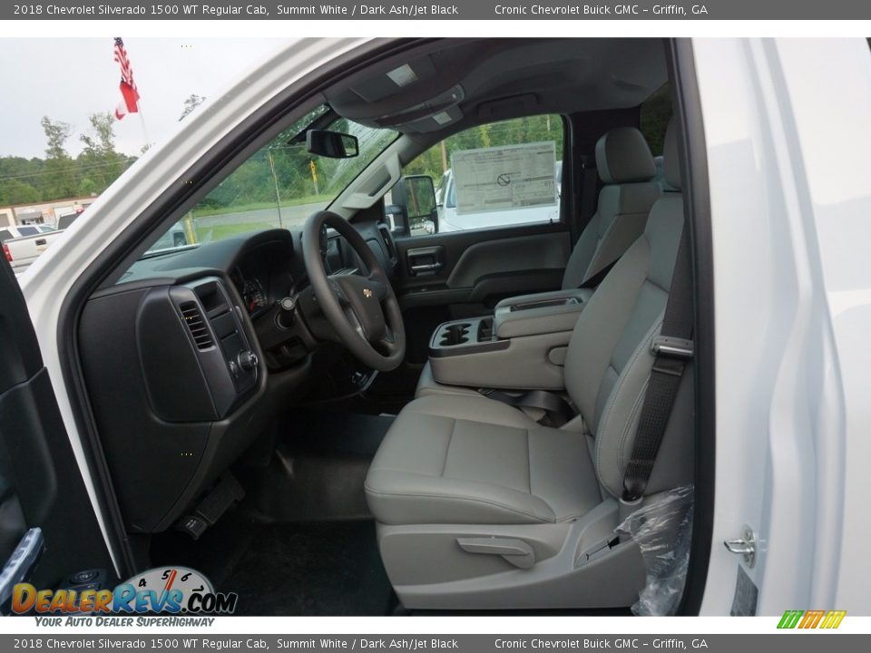 2018 Chevrolet Silverado 1500 WT Regular Cab Summit White / Dark Ash/Jet Black Photo #9