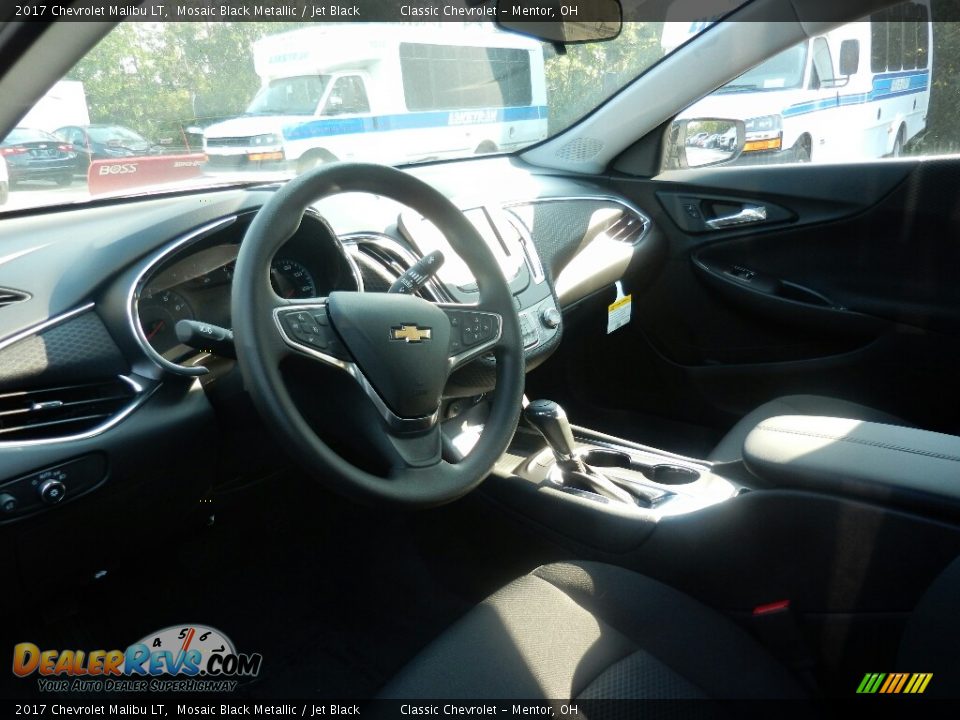 2017 Chevrolet Malibu LT Mosaic Black Metallic / Jet Black Photo #7