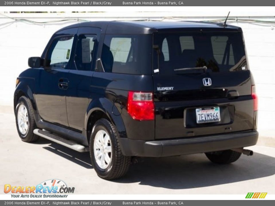 2006 Honda Element EX-P Nighthawk Black Pearl / Black/Gray Photo #2