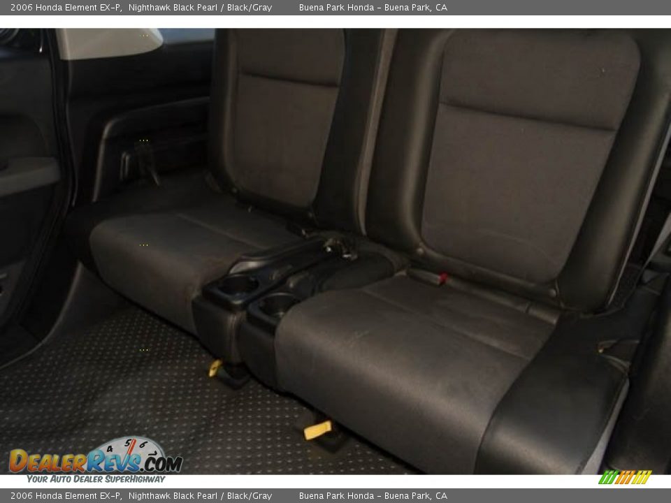 2006 Honda Element EX-P Nighthawk Black Pearl / Black/Gray Photo #13