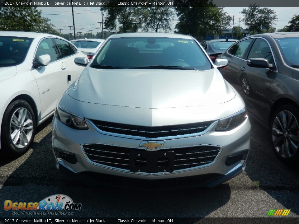 2017 Chevrolet Malibu LT Silver Ice Metallic / Jet Black Photo #2