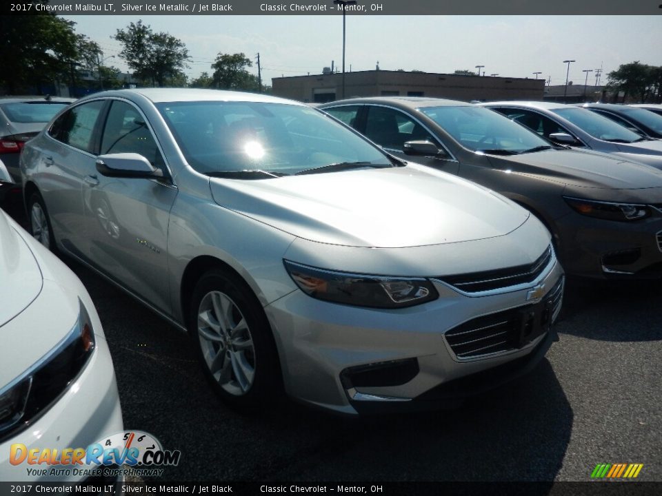 2017 Chevrolet Malibu LT Silver Ice Metallic / Jet Black Photo #3