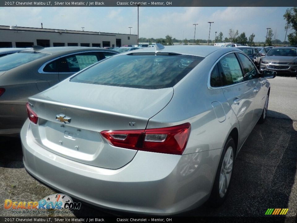 2017 Chevrolet Malibu LT Silver Ice Metallic / Jet Black Photo #5