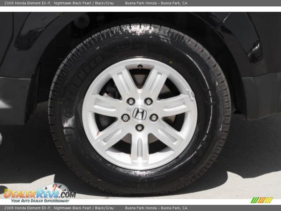 2006 Honda Element EX-P Nighthawk Black Pearl / Black/Gray Photo #26