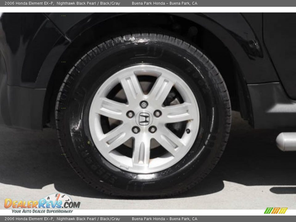 2006 Honda Element EX-P Nighthawk Black Pearl / Black/Gray Photo #27