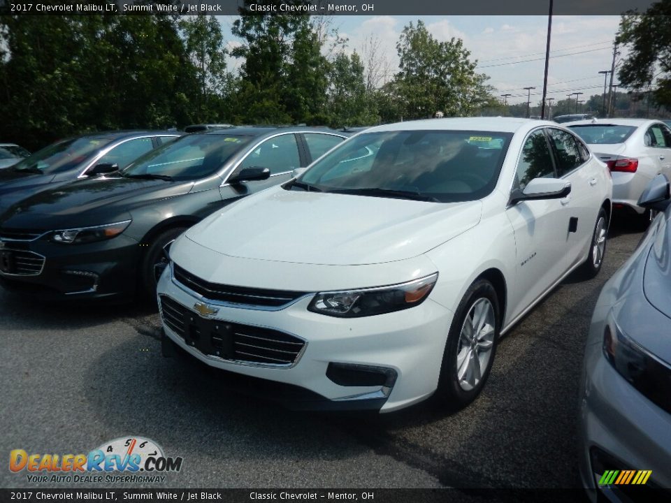 2017 Chevrolet Malibu LT Summit White / Jet Black Photo #1