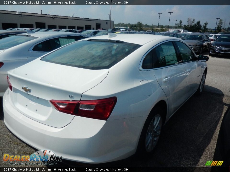 2017 Chevrolet Malibu LT Summit White / Jet Black Photo #5