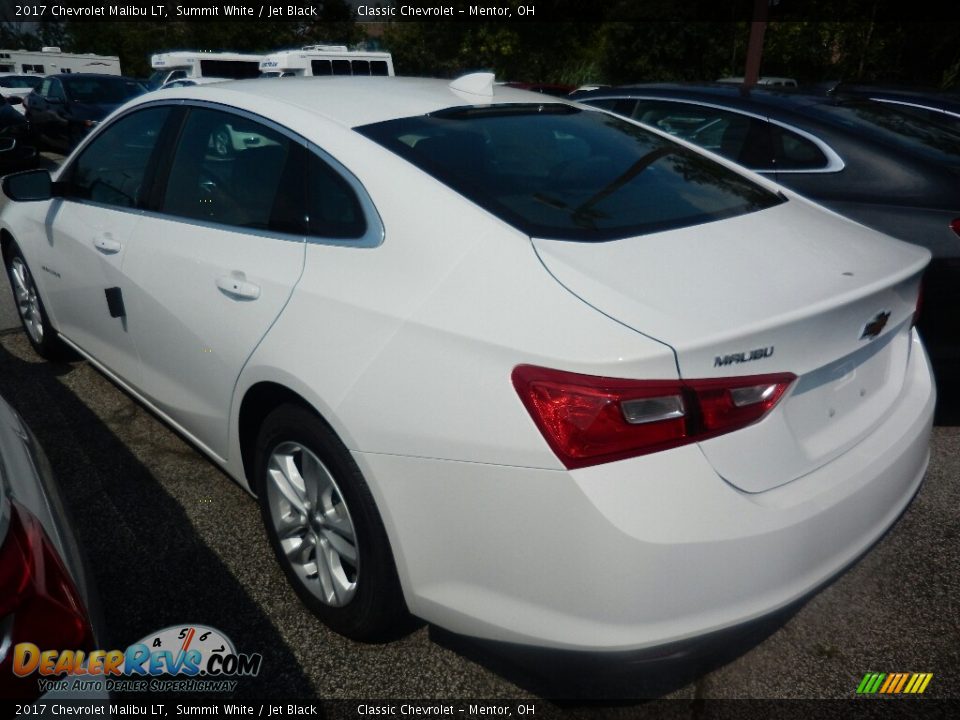 2017 Chevrolet Malibu LT Summit White / Jet Black Photo #6