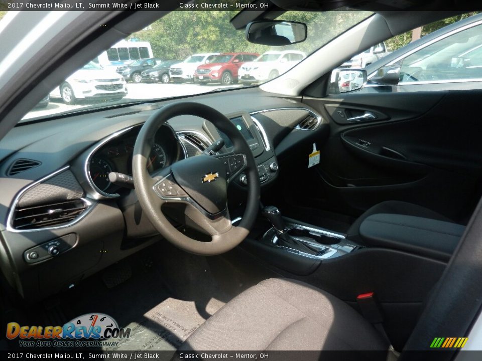 2017 Chevrolet Malibu LT Summit White / Jet Black Photo #7