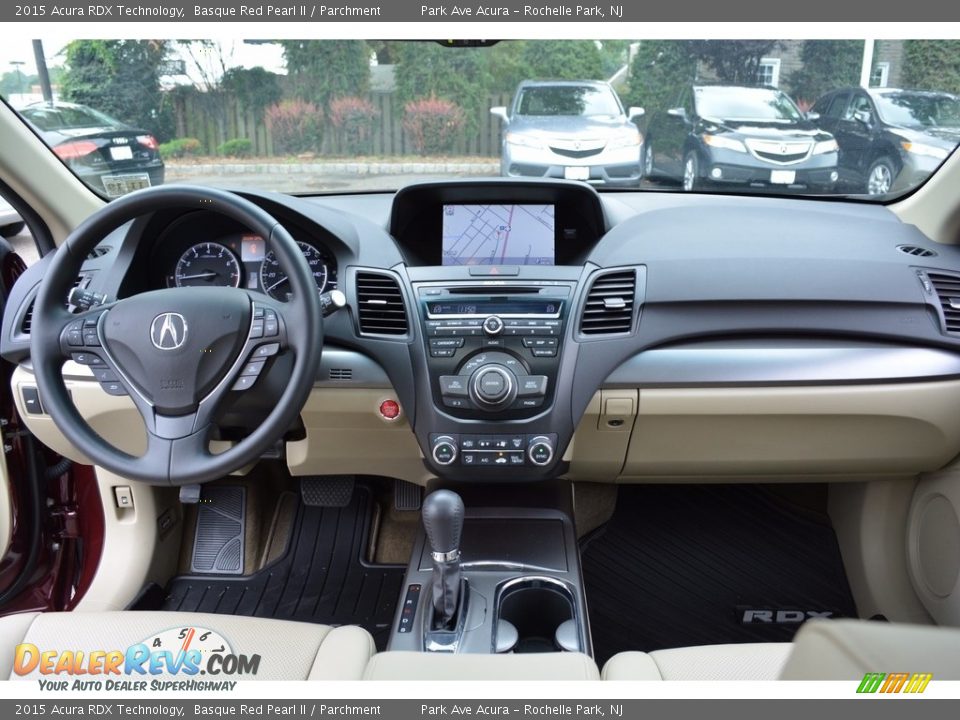 2015 Acura RDX Technology Basque Red Pearl II / Parchment Photo #15