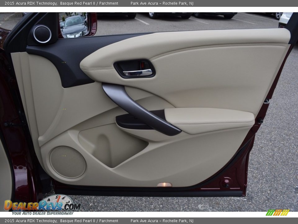 2015 Acura RDX Technology Basque Red Pearl II / Parchment Photo #27