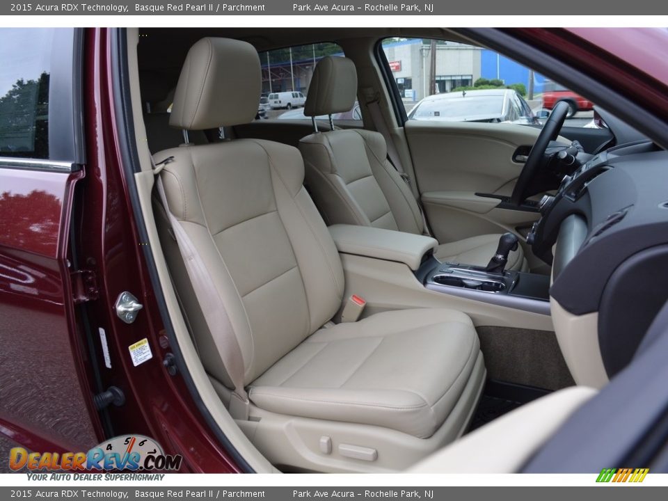 2015 Acura RDX Technology Basque Red Pearl II / Parchment Photo #30
